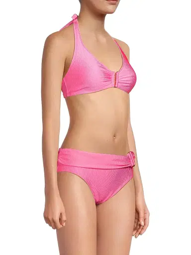 Lilly Pulitzer Women's Louie Bikini Top - Rousseau Pink - Size 12 | Thumbnail 4 Lilly Pulitzer Women's Louie Bikini Top - Rousseau Pink - Size 12 | Thumbnail 4