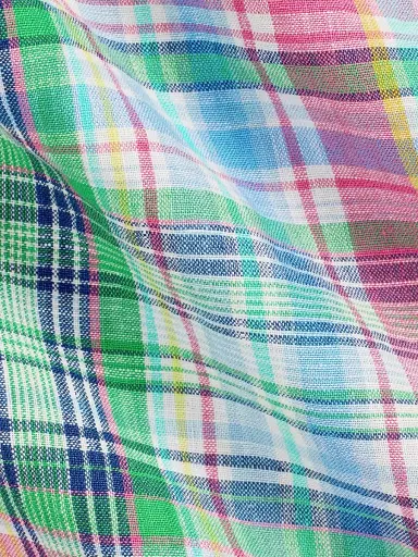 Polo Ralph Lauren Men's Classic Fit Plaid Linen Shirt | Thumbnail 6