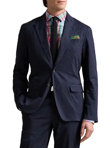 Polo Ralph Lauren Men's Classic Fit Plaid Linen Shirt | Thumbnail 7
