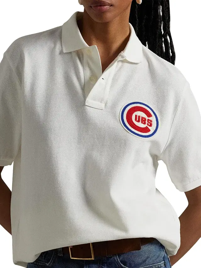 Polo Ralph Lauren Men's Cubs Polo Shirt - Deckwash White