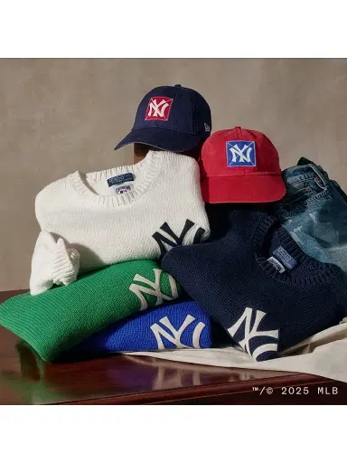 Polo Ralph Lauren Men's Yankees Jersey T-Shirt - Aviator Navy | Thumbnail 9