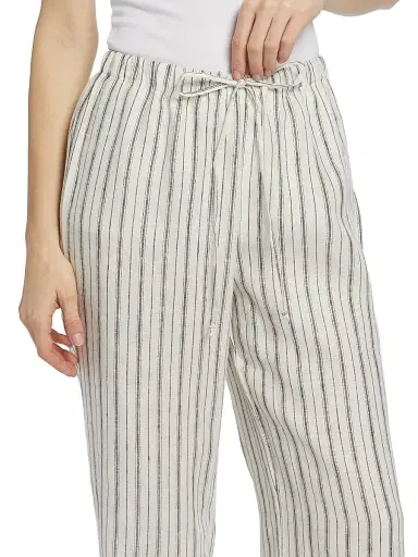 Reformation Women's Olina Linen Striped Pants - Elsie Stripe - Size Small | Thumbnail 6 Reformation Women's Olina Linen Striped Pants - Elsie Stripe - Size Small | Thumbnail 6