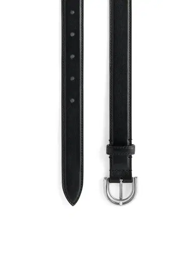 Balenciaga Women's Rodeo Belt - Black - Size 34 | Thumbnail 1