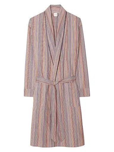 Paul Smith Men's Striped Dressing Gown | Thumbnail 1 Paul Smith Men's Striped Dressing Gown | Thumbnail 1