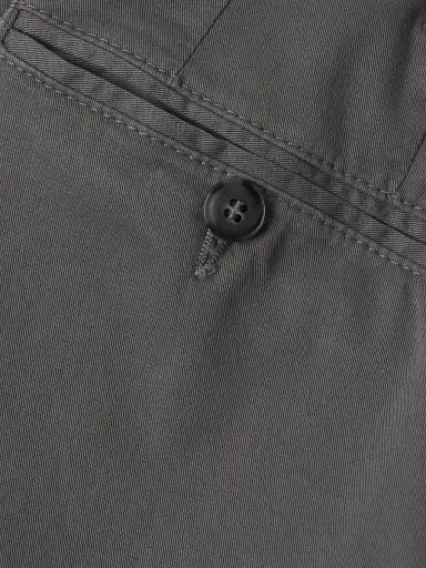 Canali Men's Garment-Dyed Comfort Chino Pants - Grey - Size 36 | Thumbnail 6 Canali Men's Garment-Dyed Comfort Chino Pants - Grey - Size 36 | Thumbnail 6