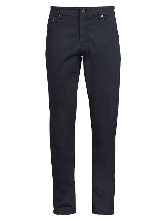 Men's Soft-Stretch 5-Pocket Pants - Navy