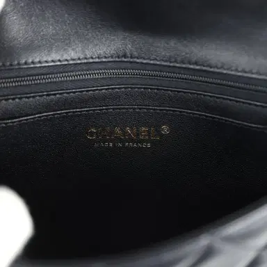 Chanel Chanel Mini Pearly Chain Flap Bag Black Lambskin Brushed Gold Hardware | Thumbnail 11 Chanel Chanel Mini Pearly Chain Flap Bag Black Lambskin Brushed Gold Hardware | Thumbnail 11