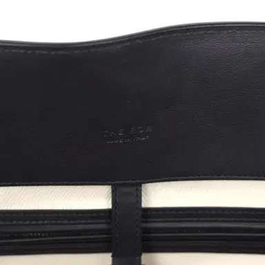 The Row The Row Marlo Tote Bag Black Saddle Leather Silver Hardware | Thumbnail 10 The Row The Row Marlo Tote Bag Black Saddle Leather Silver Hardware | Thumbnail 10