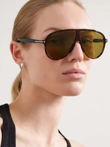 Tom Ford Aviator-style Tortoiseshell Acetate Sunglasses | Thumbnail 2 Tom Ford Aviator-style Tortoiseshell Acetate Sunglasses | Thumbnail 2