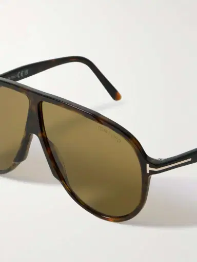 Tom Ford Aviator-style Tortoiseshell Acetate Sunglasses | Thumbnail 4 Tom Ford Aviator-style Tortoiseshell Acetate Sunglasses | Thumbnail 4