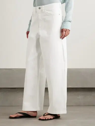 Maria McManus Massive Organic Cotton-twill Wide-leg Pants | Thumbnail 3 Maria McManus Massive Organic Cotton-twill Wide-leg Pants | Thumbnail 3
