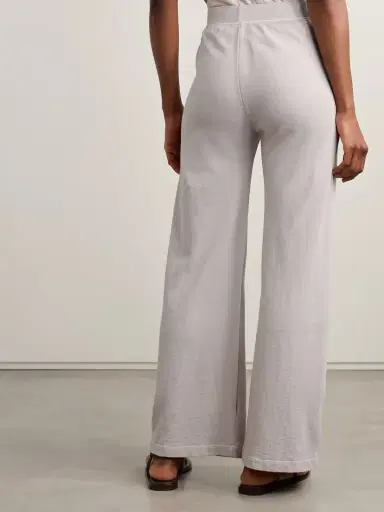 James Perse Cotton-terry Wide-leg Track Pants | Thumbnail 3 James Perse Cotton-terry Wide-leg Track Pants | Thumbnail 3