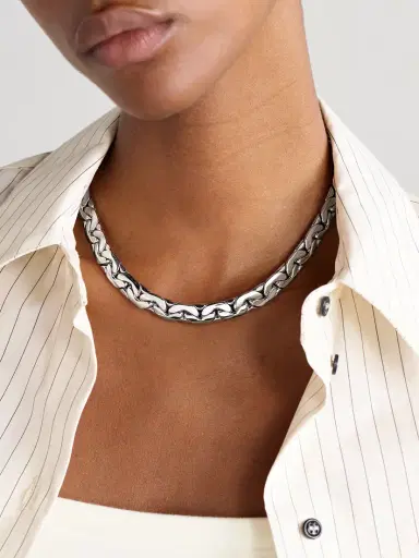 Jennifer Fisher Tribeca Silver-tone Necklace | Thumbnail 5 Jennifer Fisher Tribeca Silver-tone Necklace | Thumbnail 5