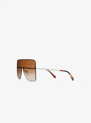 Michael Kors Collection Avenue Sunglasses in Black - One Size by Michael Kors Collection | Thumbnail 3