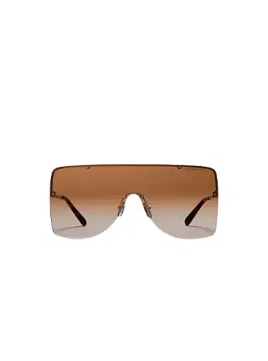 Michael Kors Collection Avenue Sunglasses in Black - One Size by Michael Kors Collection | Thumbnail 1
