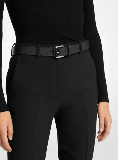 Michael Kors Collection Tilda Leather Trouser Belt in | Thumbnail 9 Michael Kors Collection Tilda Leather Trouser Belt in | Thumbnail 9