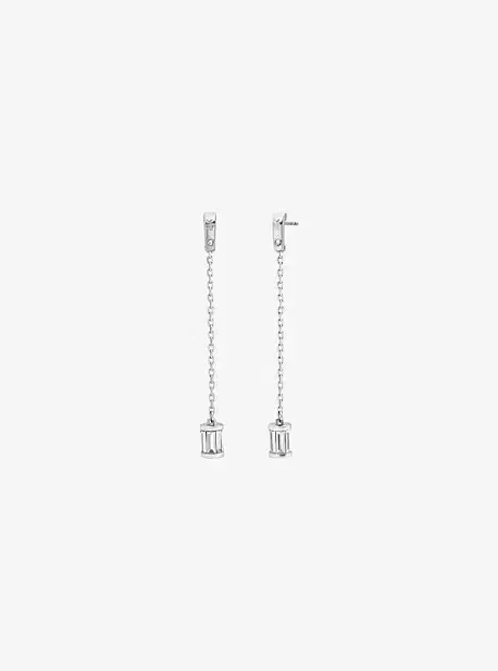 Cubic Zirconia Drop Earrings