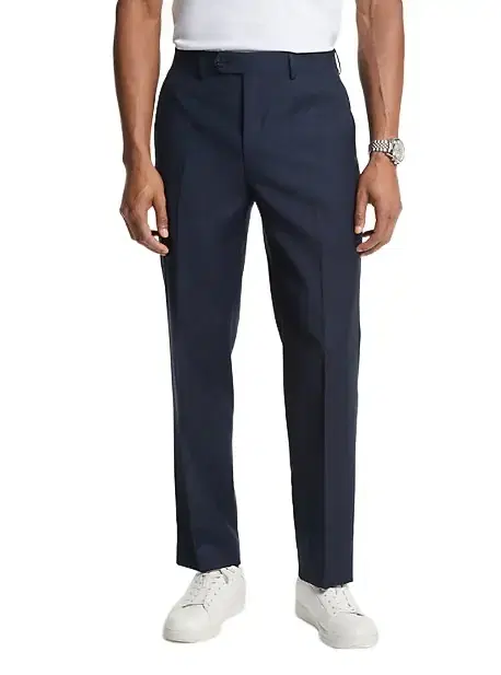 Michael Kors Collection Modern-Fit Wool Blend Suit Pants