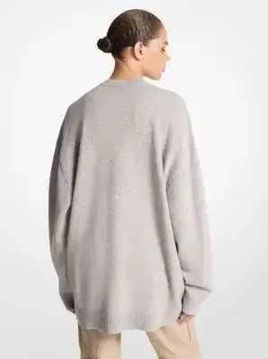Michael Kors Collection Cashmere Oversized Cardigan | Thumbnail 6