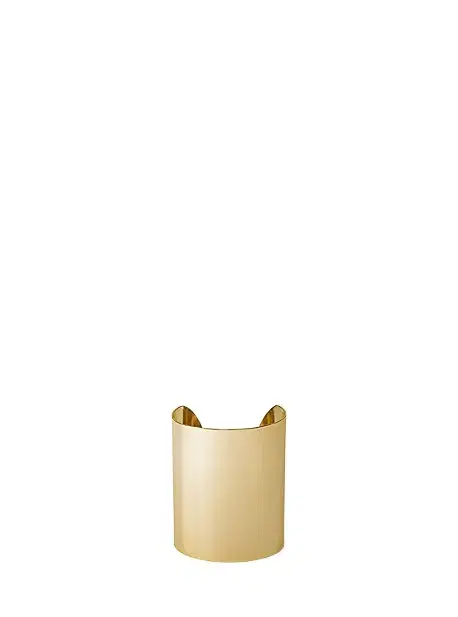 Precious Metal-Plated Brass Cuff