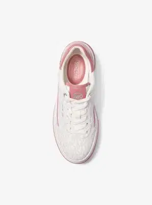 Michael Kors Hayes Signature Logo Platform Sneaker | Thumbnail 5 Michael Kors Hayes Signature Logo Platform Sneaker | Thumbnail 5
