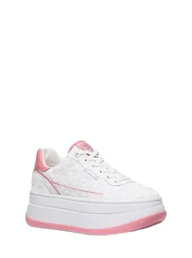 Michael Kors Hayes Signature Logo Platform Sneaker | Thumbnail 1 Michael Kors Hayes Signature Logo Platform Sneaker | Thumbnail 1