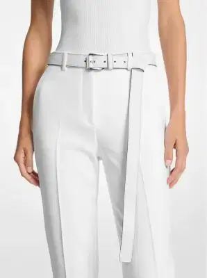 Michael Kors Collection Jodi Leather Belt | Thumbnail 2 Michael Kors Collection Jodi Leather Belt | Thumbnail 2