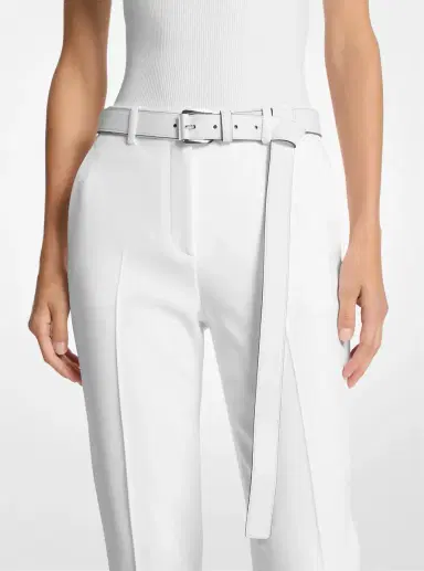 Michael Kors Collection Jodi Leather Belt | Thumbnail 11 Michael Kors Collection Jodi Leather Belt | Thumbnail 11