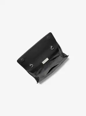 Michael Kors Collection Cate Leather Clutch | Thumbnail 3