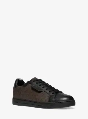 Michael Kors Collection Keating Logo and Leather Sneaker | Thumbnail 2