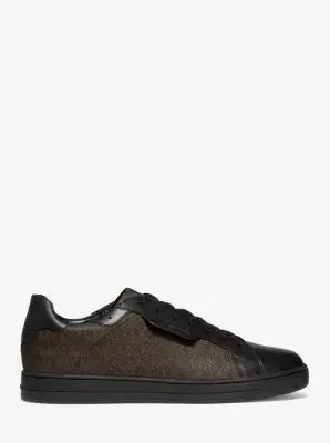 Michael Kors Collection Keating Logo and Leather Sneaker | Thumbnail 3