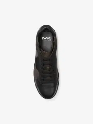 Michael Kors Collection Keating Logo and Leather Sneaker | Thumbnail 6