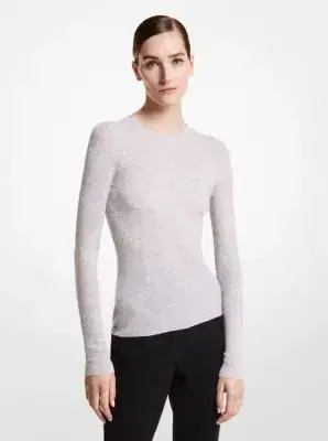 Michael Kors Collection Hutton Featherweight Cashmere Sweater | Thumbnail 2