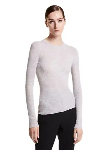 Michael Kors Collection Hutton Featherweight Cashmere Sweater | Thumbnail 1