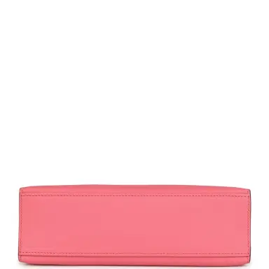 HERMÈS Hermes Kelly Pochette Rose Azalee Swift Gold Hardware | Thumbnail 6