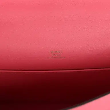 HERMÈS Hermes Kelly Pochette Rose Azalee Swift Gold Hardware | Thumbnail 7