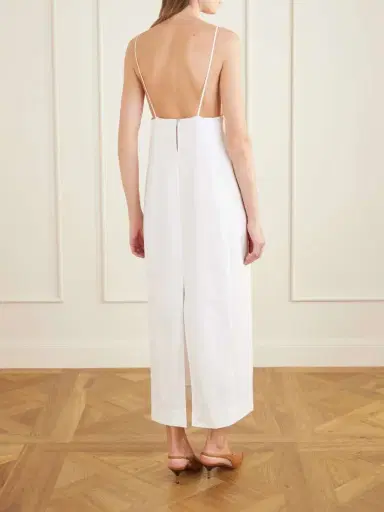Khaite Tulula Silk-poplin Maxi Dress | Thumbnail 3 Khaite Tulula Silk-poplin Maxi Dress | Thumbnail 3