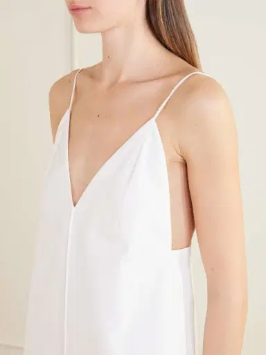 Khaite Tulula Silk-poplin Maxi Dress | Thumbnail 4 Khaite Tulula Silk-poplin Maxi Dress | Thumbnail 4