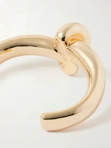 Jennifer Fisher Thin Knot Gold-plated Cuff | Thumbnail 3