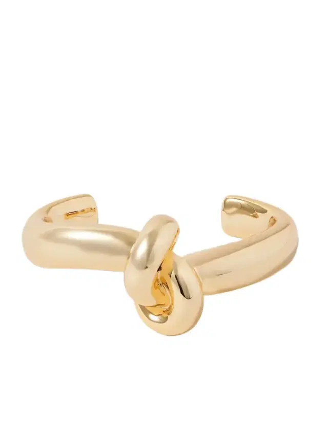 Thin Knot Gold-plated Cuff