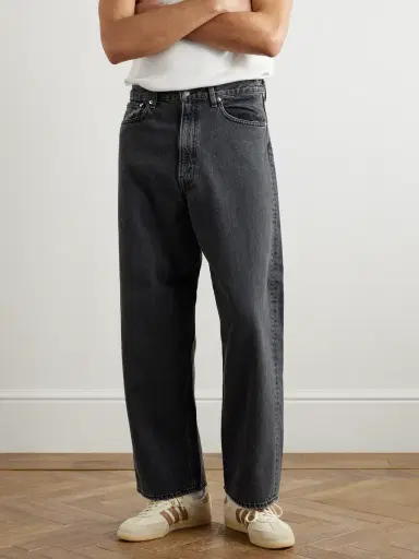 OrSlow Super Dad's Wide-Leg Jeans - Men | Thumbnail 3