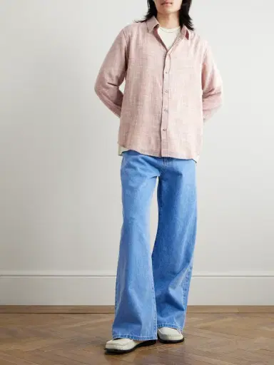 God’s True Cashmere Space-Dyed Cashmere and Wool-Blend Gauze Shirt - Men | Thumbnail 2