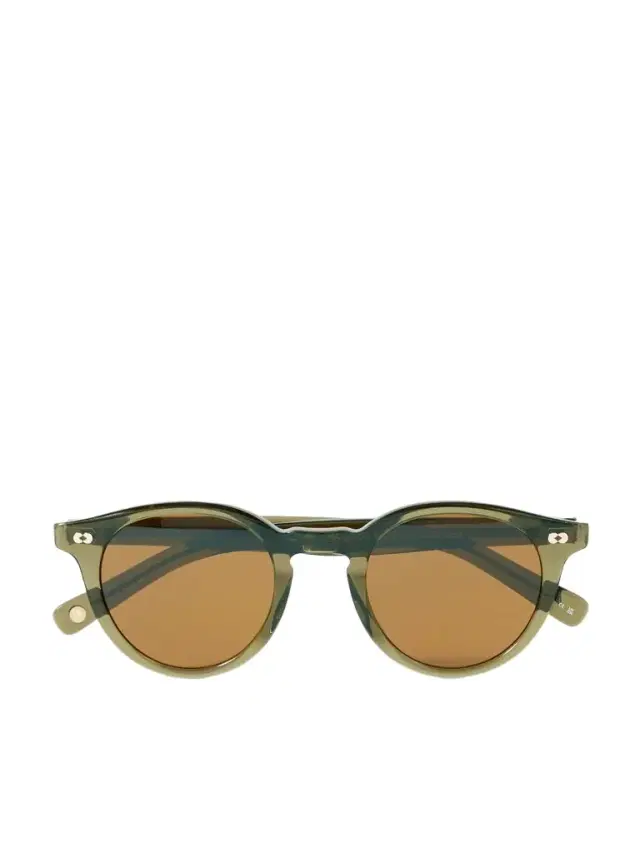 Garrett Leight California Optical Clune X Sun Round-Frame Acetate Sunglasses - Men