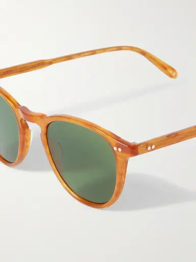 Garrett Leight California Optical Hampton Round-Frame Acetate Sunglasses - Men | Thumbnail 3 Garrett Leight California Optical Hampton Round-Frame Acetate Sunglasses - Men | Thumbnail 3