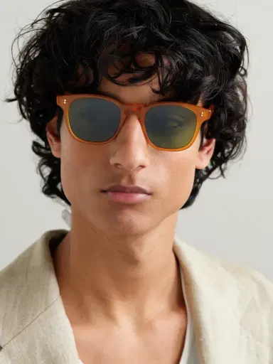 Garrett Leight California Optical Ace II Sun D-Frame Acetate Sunglasses - Men | Thumbnail 2 Garrett Leight California Optical Ace II Sun D-Frame Acetate Sunglasses - Men | Thumbnail 2