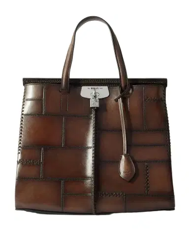 Berluti Luti 38 Patchwork Venezia Mosaico Leather Tote Bag - Men | Thumbnail 1 Berluti Luti 38 Patchwork Venezia Mosaico Leather Tote Bag - Men | Thumbnail 1