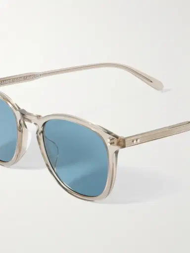 Garrett Leight California Optical Kinney Round-Frame Acetate Sunglasses - Men | Thumbnail 3 Garrett Leight California Optical Kinney Round-Frame Acetate Sunglasses - Men | Thumbnail 3