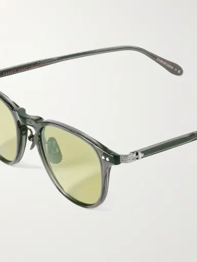 Garrett Leight California Optical Hampton J Sun Round-Frame Acetate Sunglasses - Men | Thumbnail 3 Garrett Leight California Optical Hampton J Sun Round-Frame Acetate Sunglasses - Men | Thumbnail 3