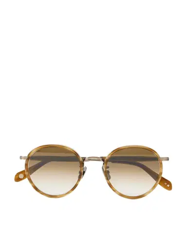 Garrett Leight California Optical Wilson X Sun Round-Frame Acetate and Gold-Tone Sunglasses - Men | Thumbnail 1 Garrett Leight California Optical Wilson X Sun Round-Frame Acetate and Gold-Tone Sunglasses - Men | Thumbnail 1