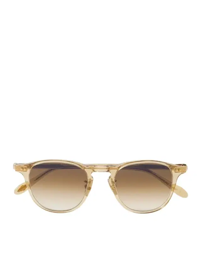 Garrett Leight California Optical Hampton J Sun Round-Frame Acetate Sunglasses - Men